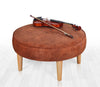 Pouf in tessuto Sunset Arancia