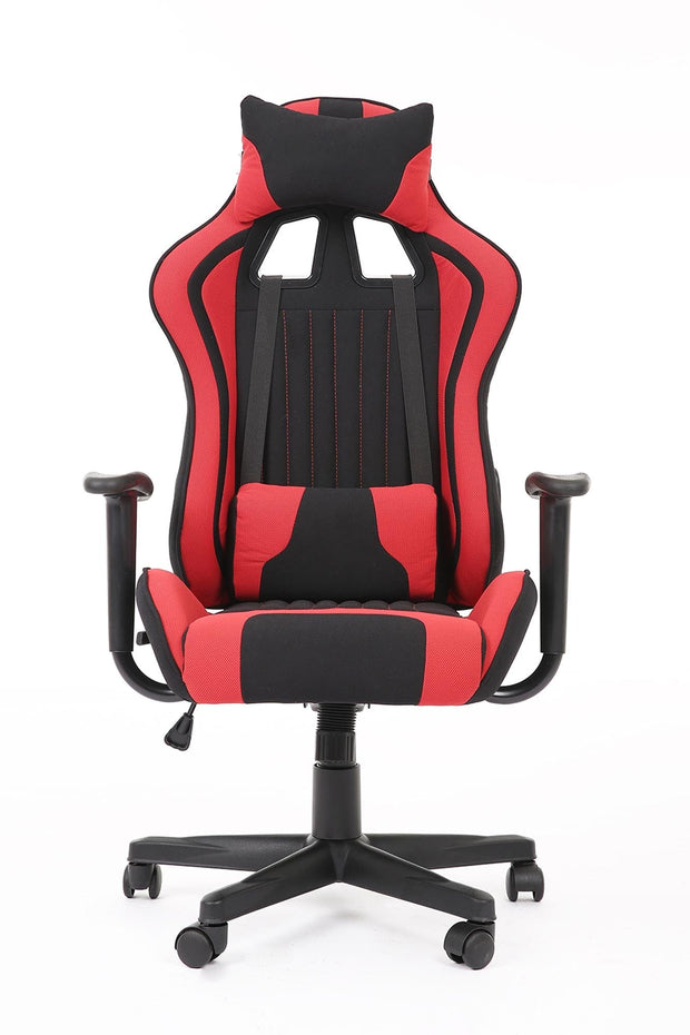 Sedia da gaming in tessuto Cayman Rosso (1)