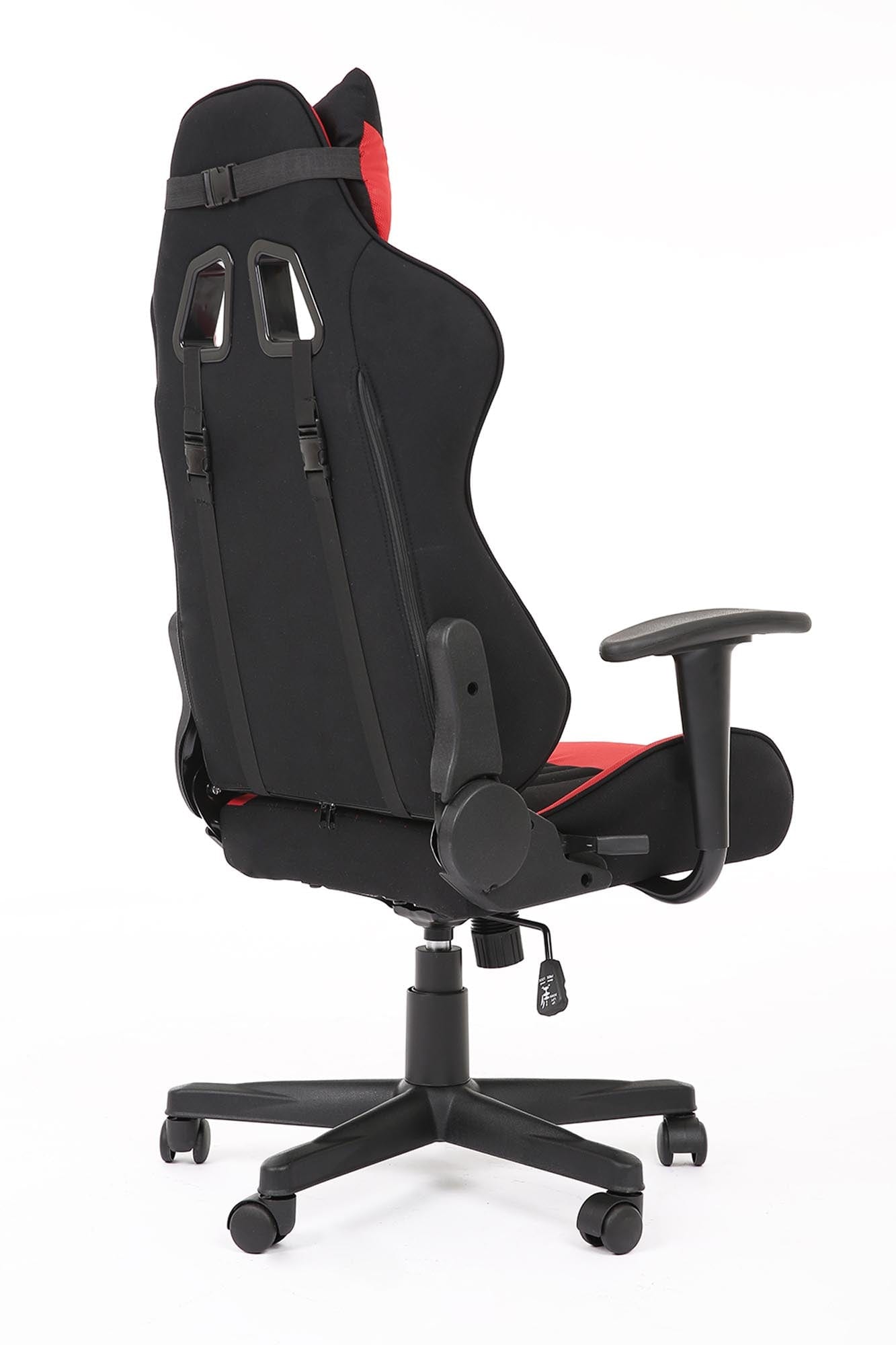 Sedia da gaming in tessuto Cayman Rosso (4)