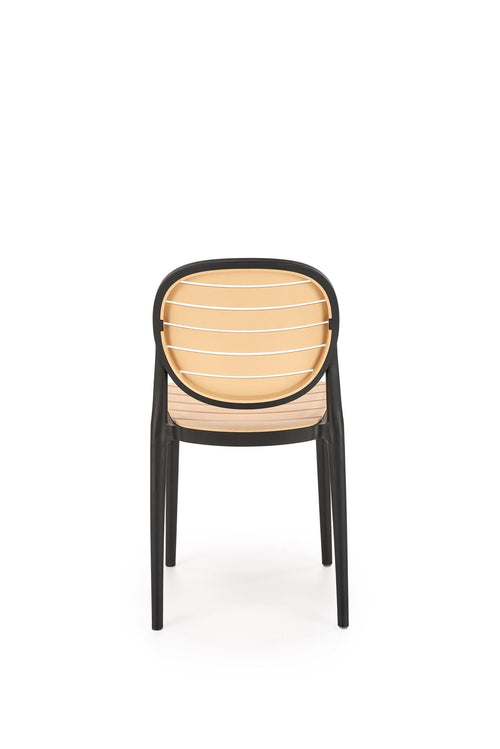 Sedia da pranzo in plastica K529 Naturale (1)