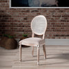 Sedia da pranzo in tessuto Albero 23 Beige