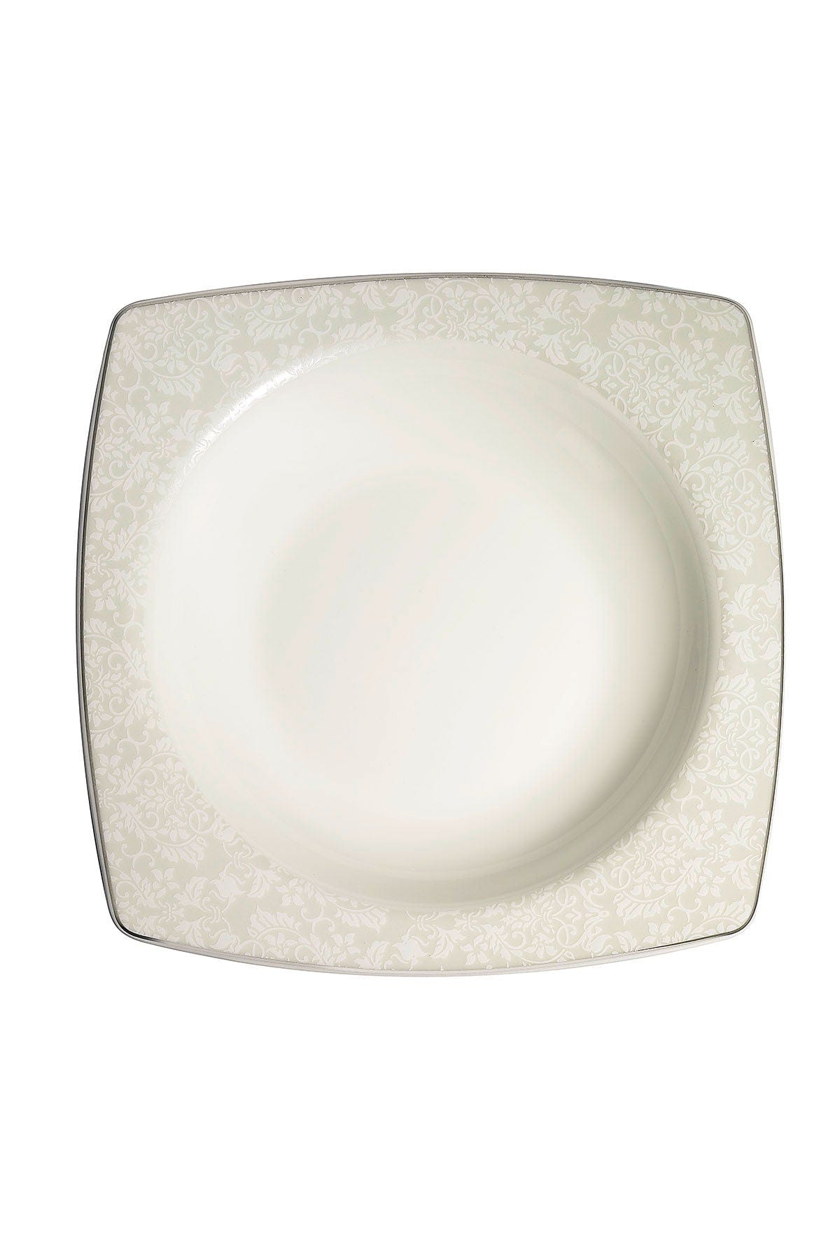 Servizio di piatti in ceramica Benamir Crema, 68 pezzi (2)