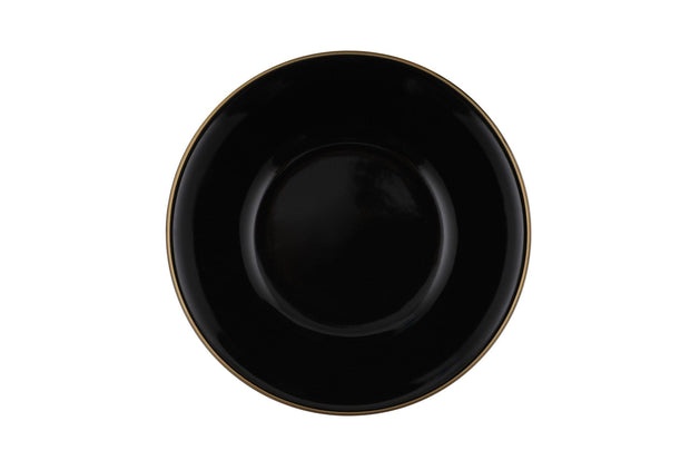 Servizio di piatti in ceramica Tysa Shine Nero, 24 pezzi (6)