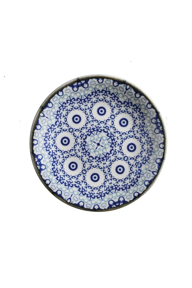 Servizio di piatti in porcellana Blue Mandala Multicolore, 24 pezzi (6)