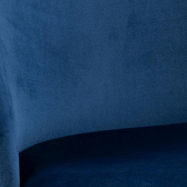 Set di 2 sedie da pranzo in velluto Louise Blu (7)