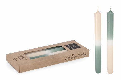 Set di 4 candele decorative Jolene Crema