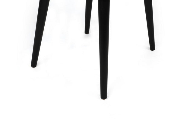 Set di 4 sedie da pranzo in velluto Alfa 469-V4 Crema (3)