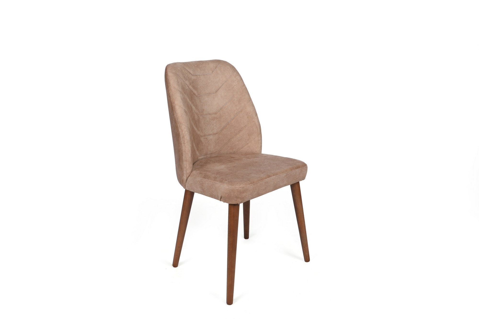 Set di 4 sedie da pranzo in velluto Dallas 553-V4 Cappuccino (1)