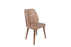 Set di 4 sedie da pranzo in velluto Dallas 553-V4 Cappuccino (1)