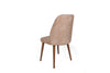 Set di 4 sedie da pranzo in velluto Dallas 553-V4 Cappuccino (2)