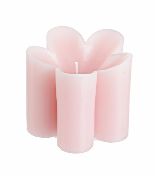 Set di 6 candele decorative Flower Rosa (1)