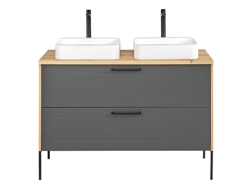 Set mobili da bagno Madera Grafite, 6 pezzi (1)