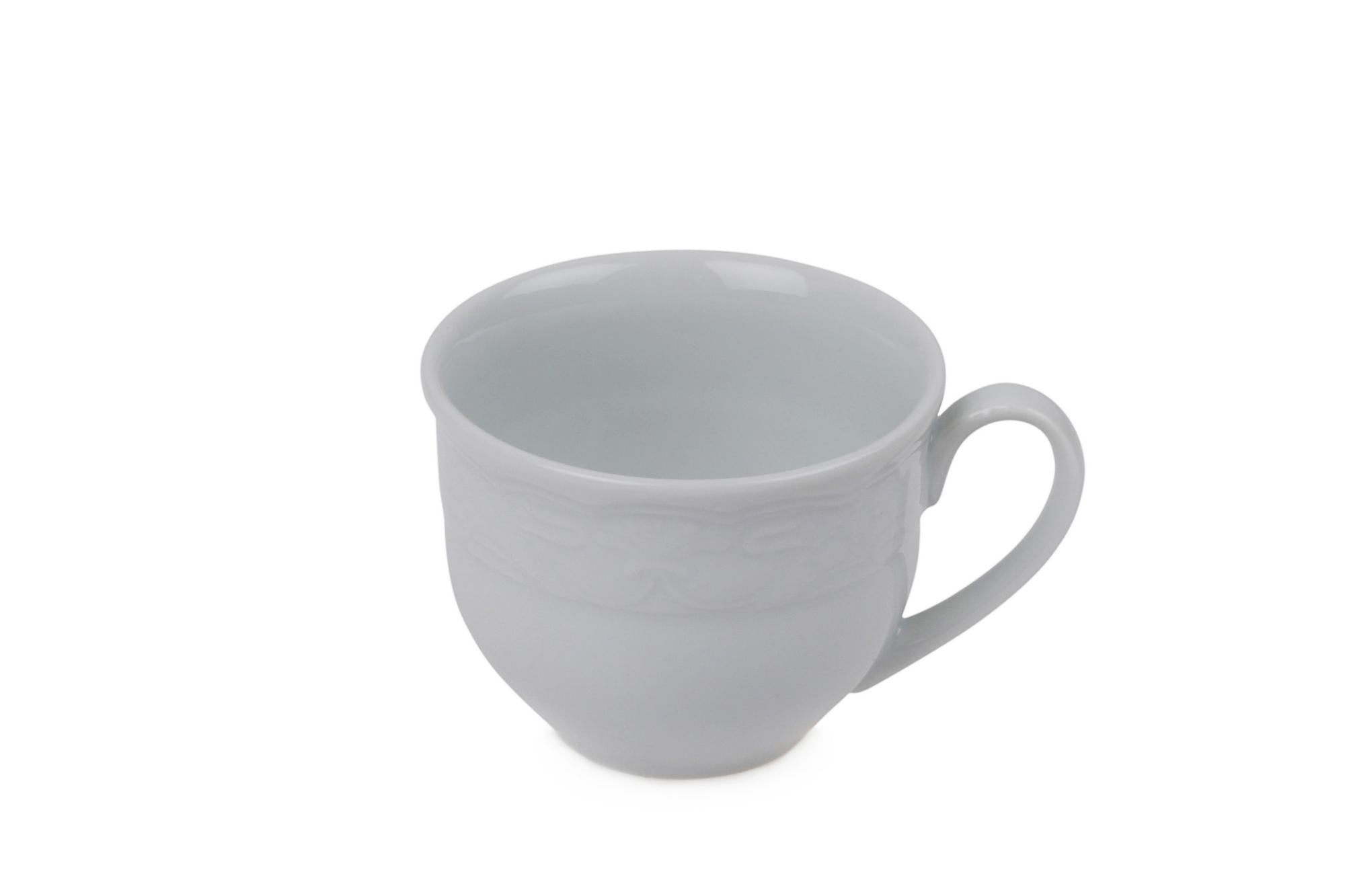 Set tazza caffè e piattino Liam Bianco, 12 pezzi (4)