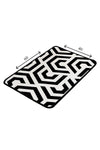Tappetino per bagno Line Bianco e Nero, 40 x 60 cm (2)