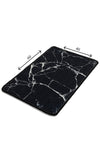 Tappetino per bagno Marble Nero, 40 x 60 cm (4)