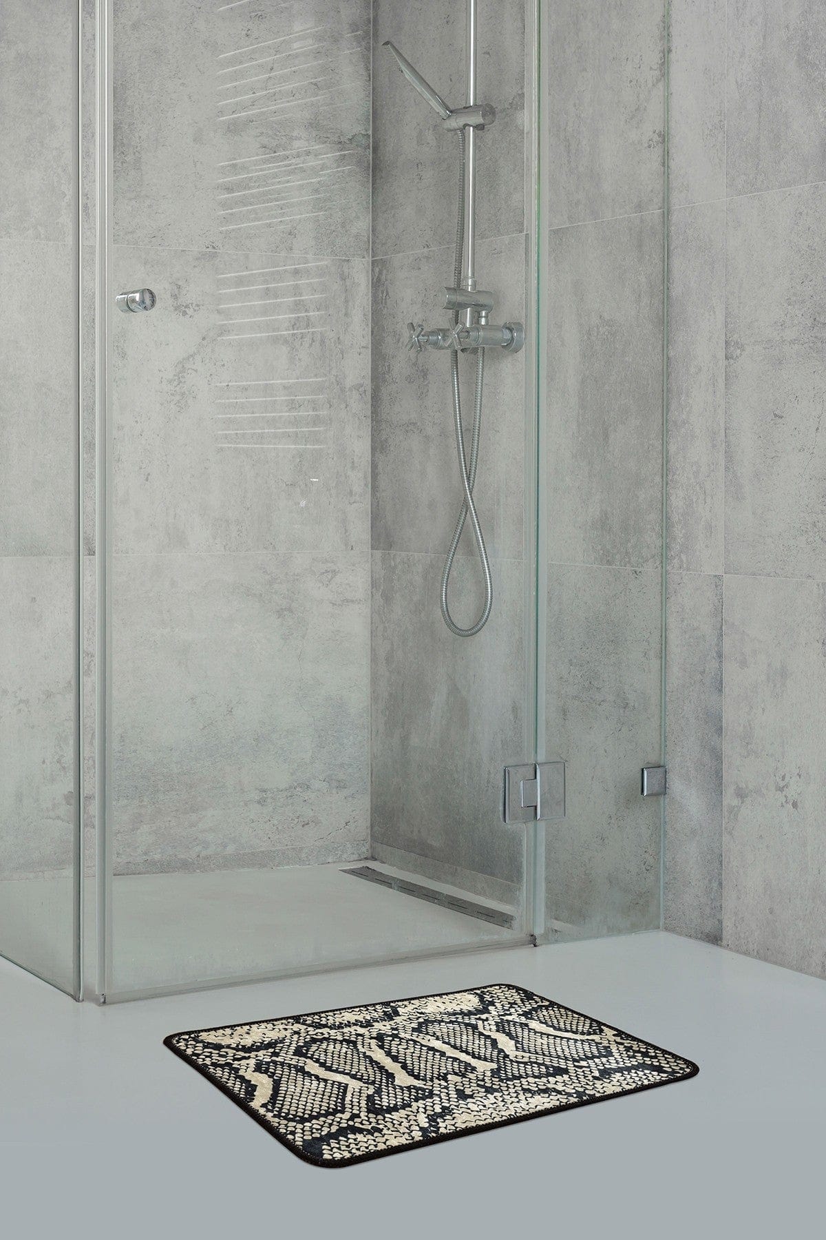 Tappetino per bagno Snake Multicolore, 40 x 60 cm