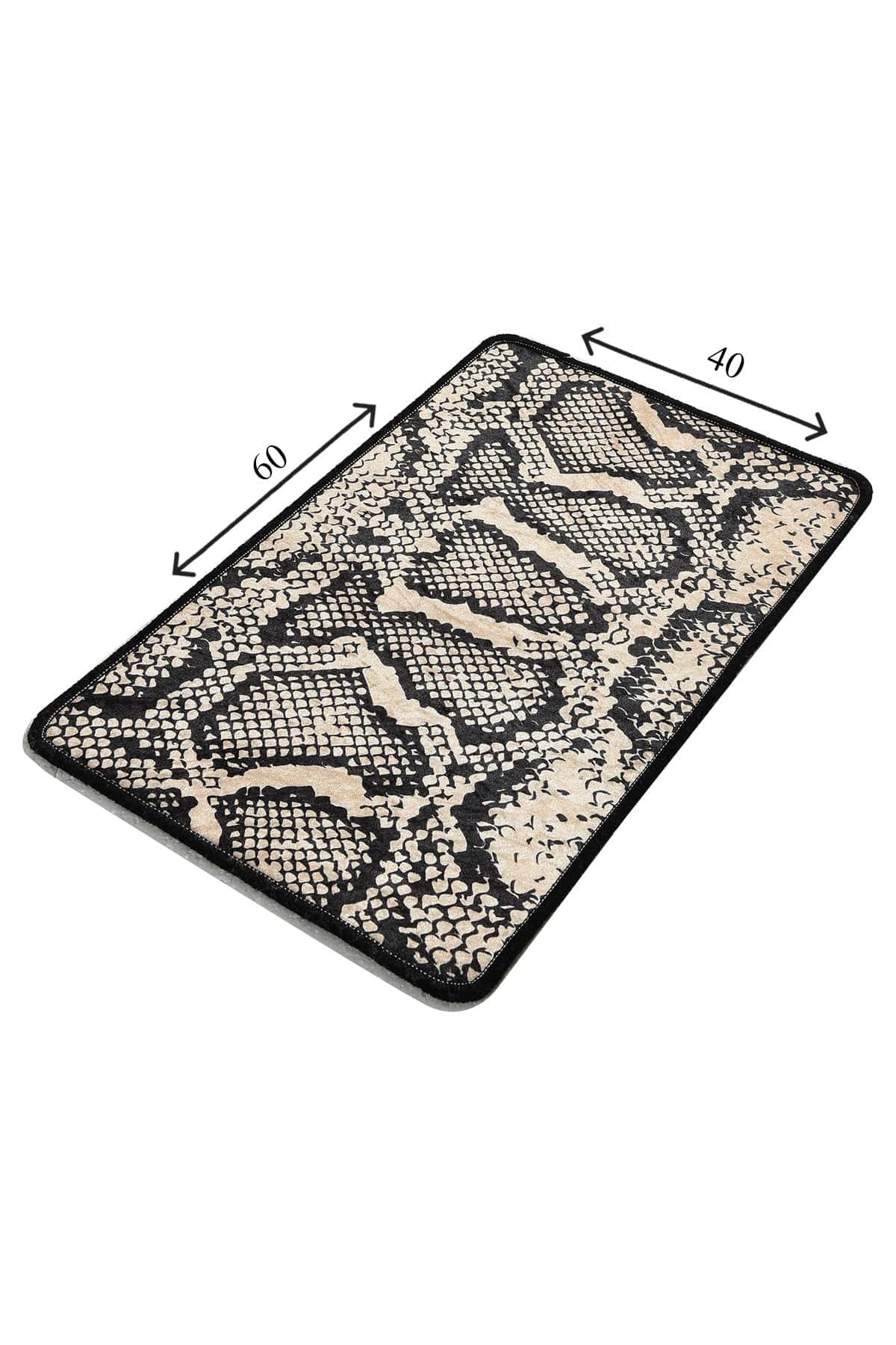 Tappetino per bagno Snake Multicolore, 40 x 60 cm (3)