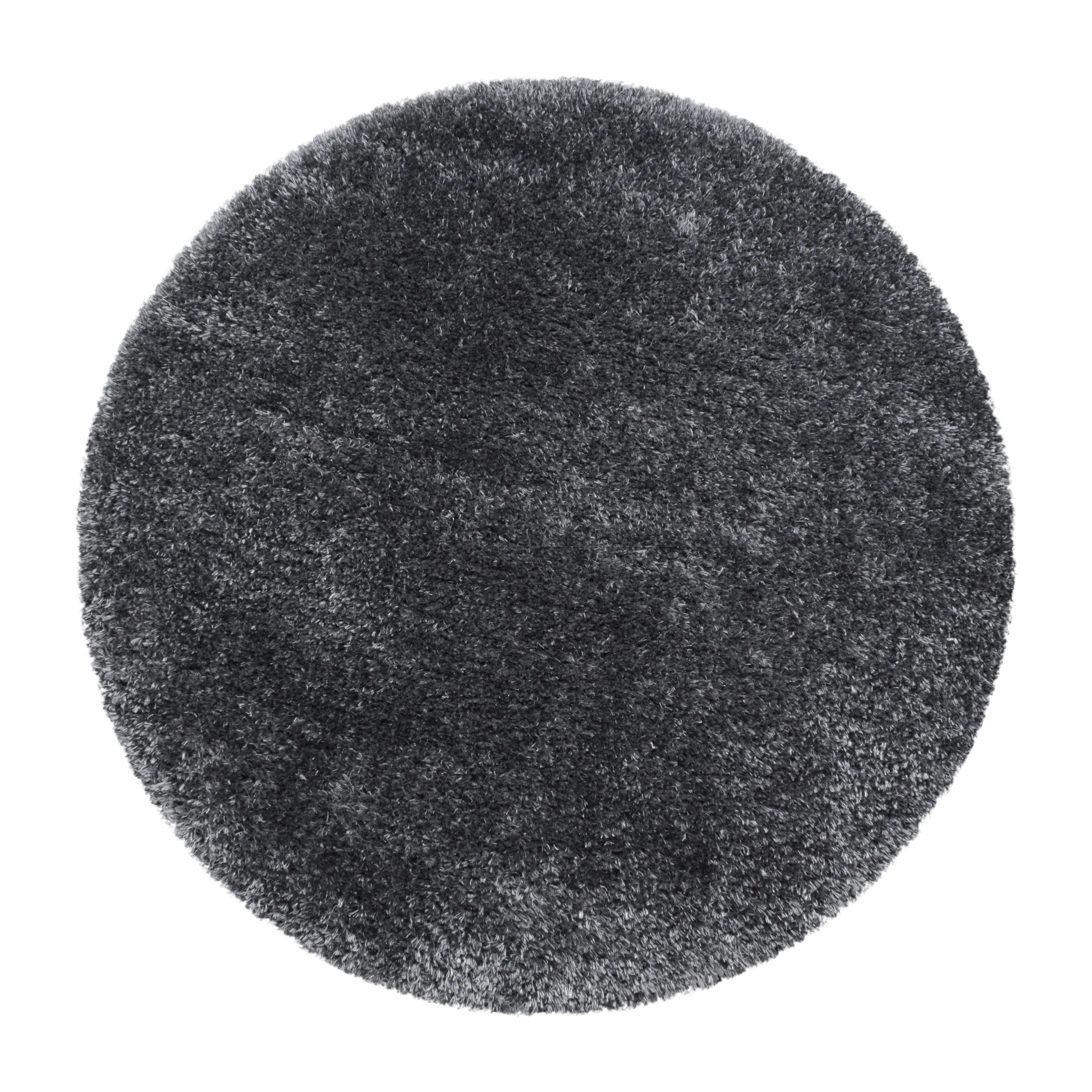 Tappeto Brilliant 4200 Round Unicolor Grigio & AYYTPCH-BRILLIANT4200GREY-ROUND