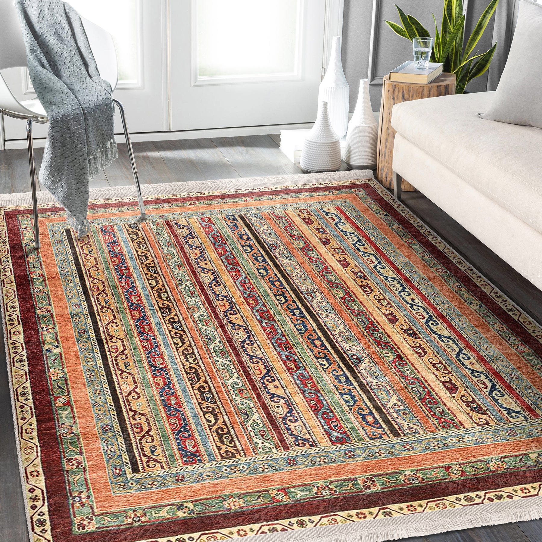 Hillkar Global Tappeto Halidik Deluxe-11000 Multicolore
