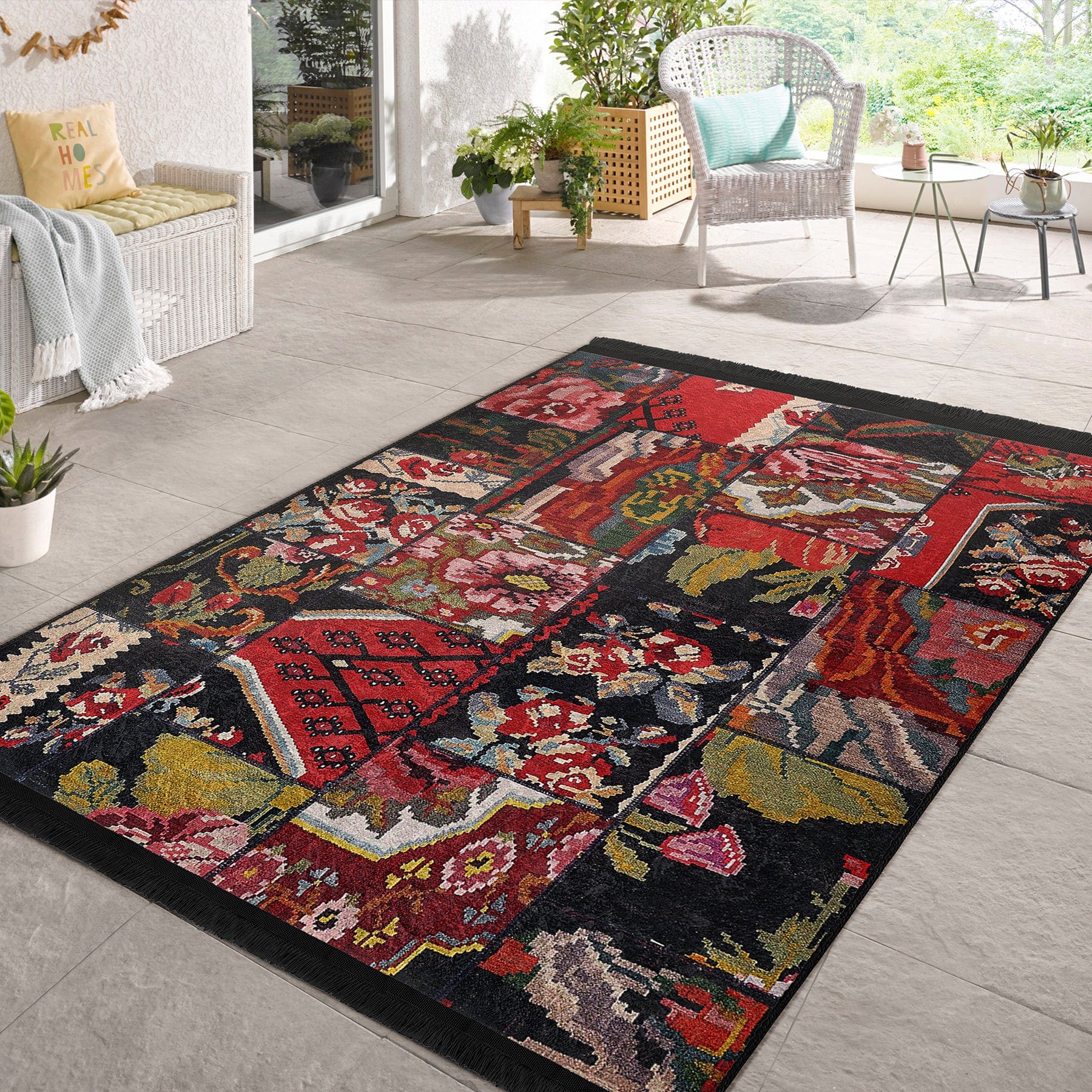 Hillkar Global Tappeto Halidik Deluxe-11066 Multicolore