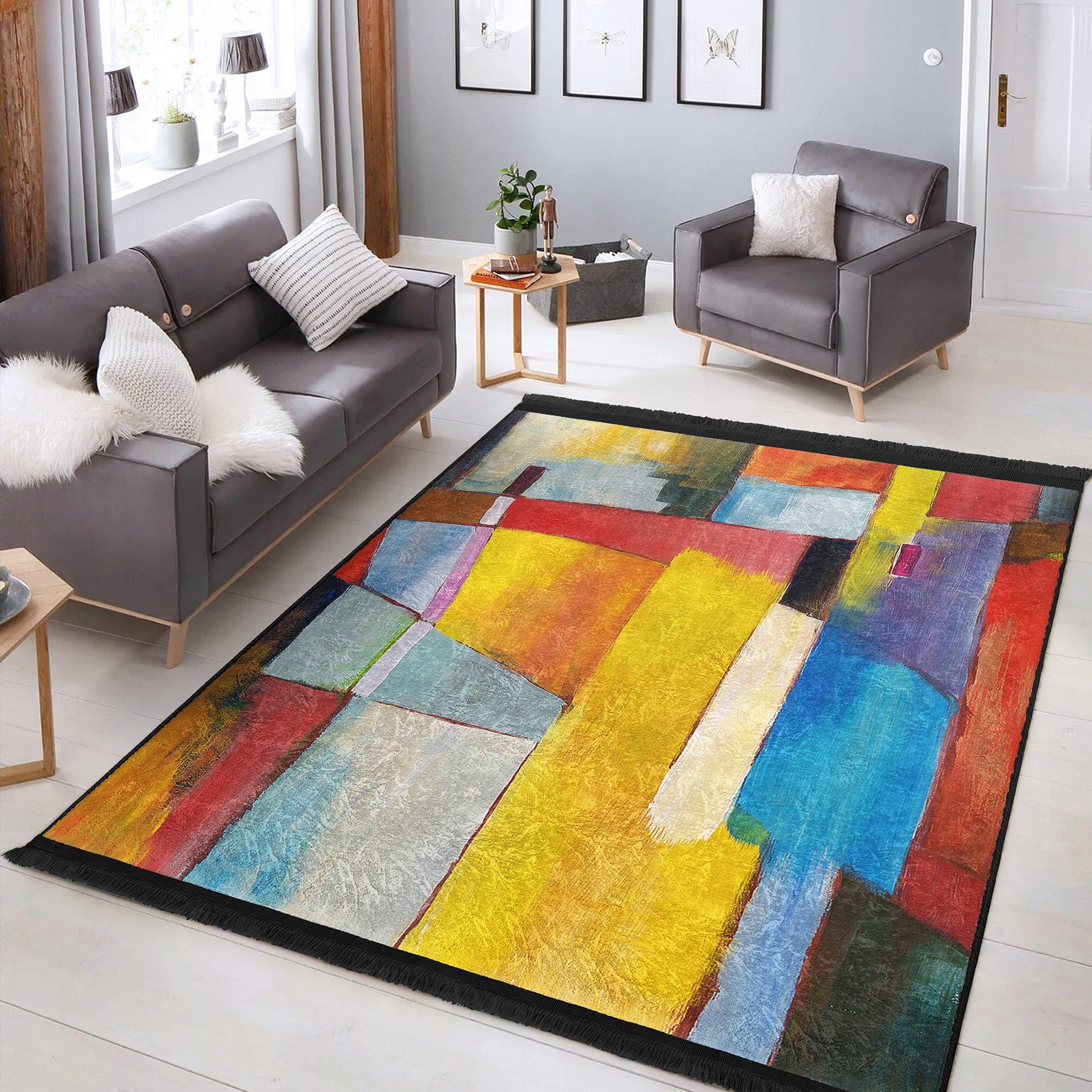 Hillkar Global Tappeto Halidik Deluxe-11074 Multicolore