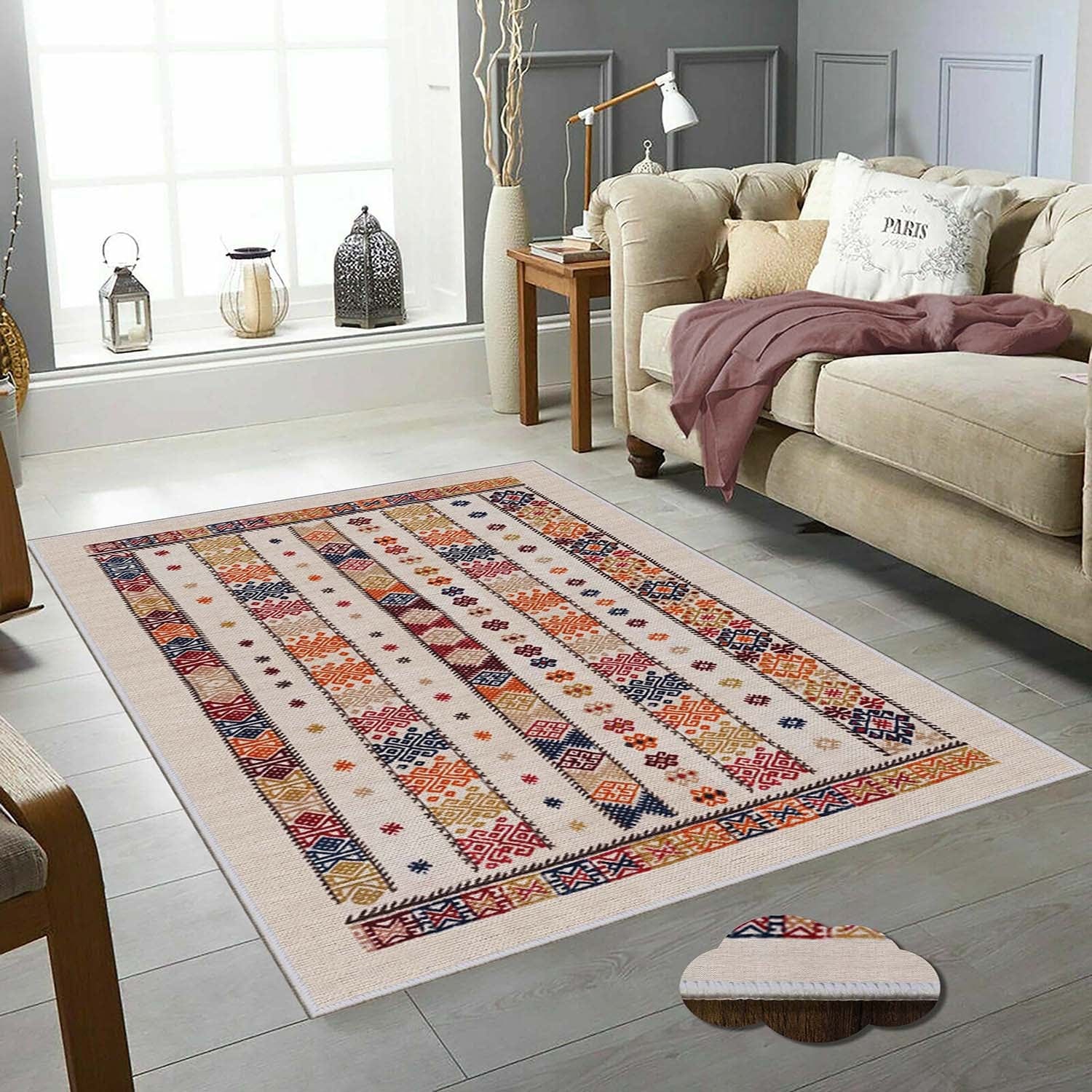 Oyo Tappeto Palm 1784 Multicolore