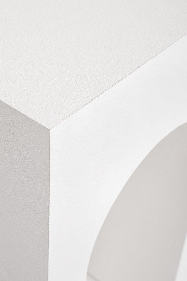 Bizzotto Tavolino consolle Rhome Rectangular Bianco