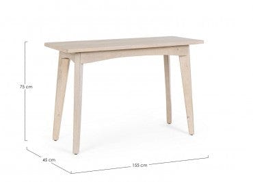 Bizzotto Tavolino consolle Sahana Naturale