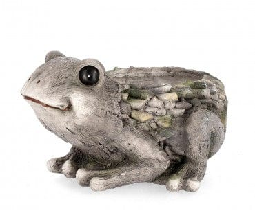 Bizzotto Vaso da fiori Florent Frog Naturale