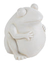 Bizzotto Vaso da fiori Garden Frog Avorio