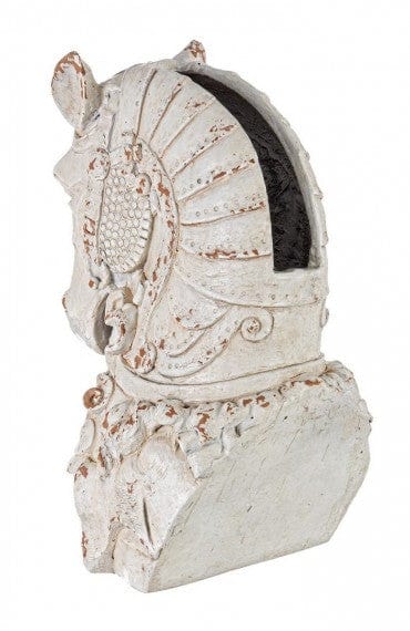 Bizzotto Vaso da fiori Horse Head Avorio