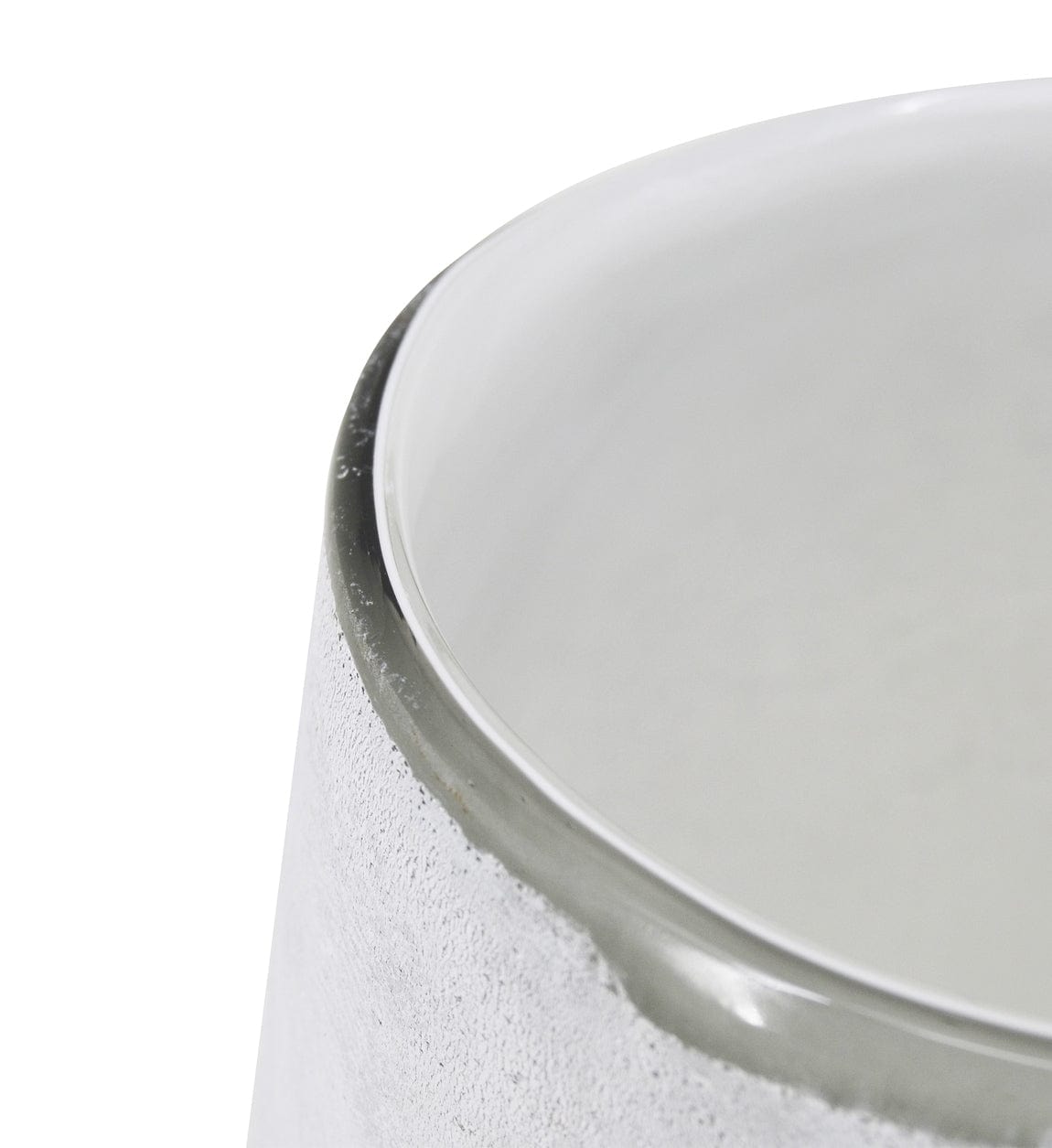 Vaso decorativo Atlantis Low Bianco (2)
