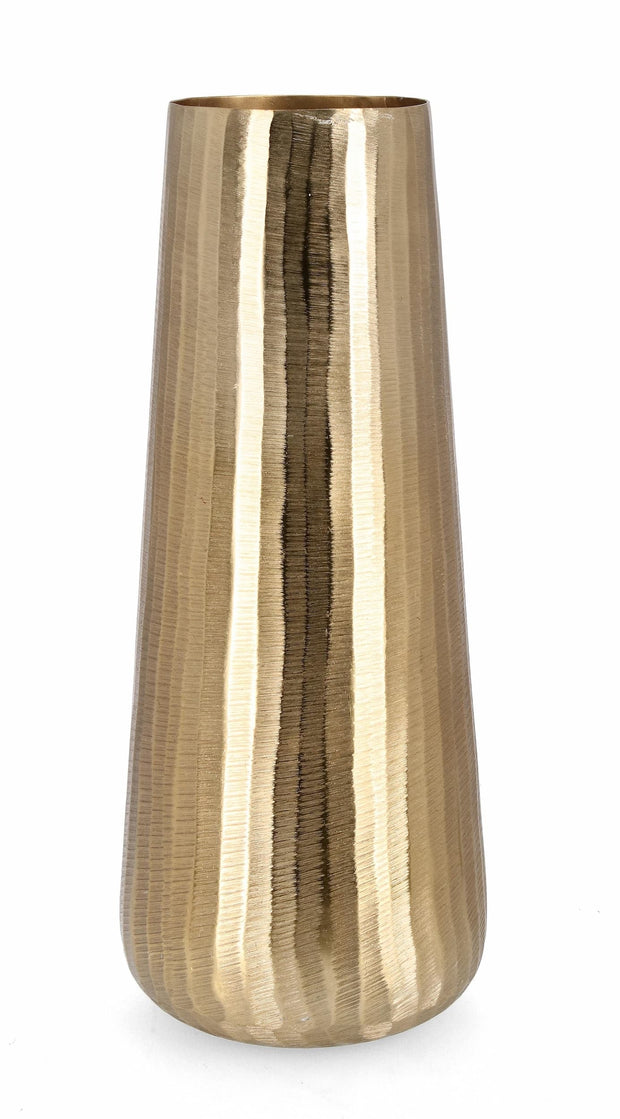 Bizzotto Vaso decorativo Chisel Shaped L Oro