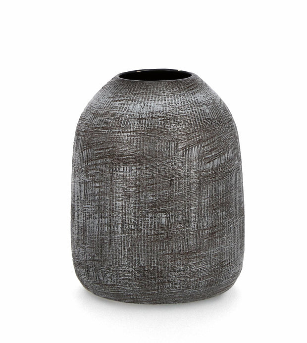 Bizzotto Vaso decorativo Papyrus S Grigio