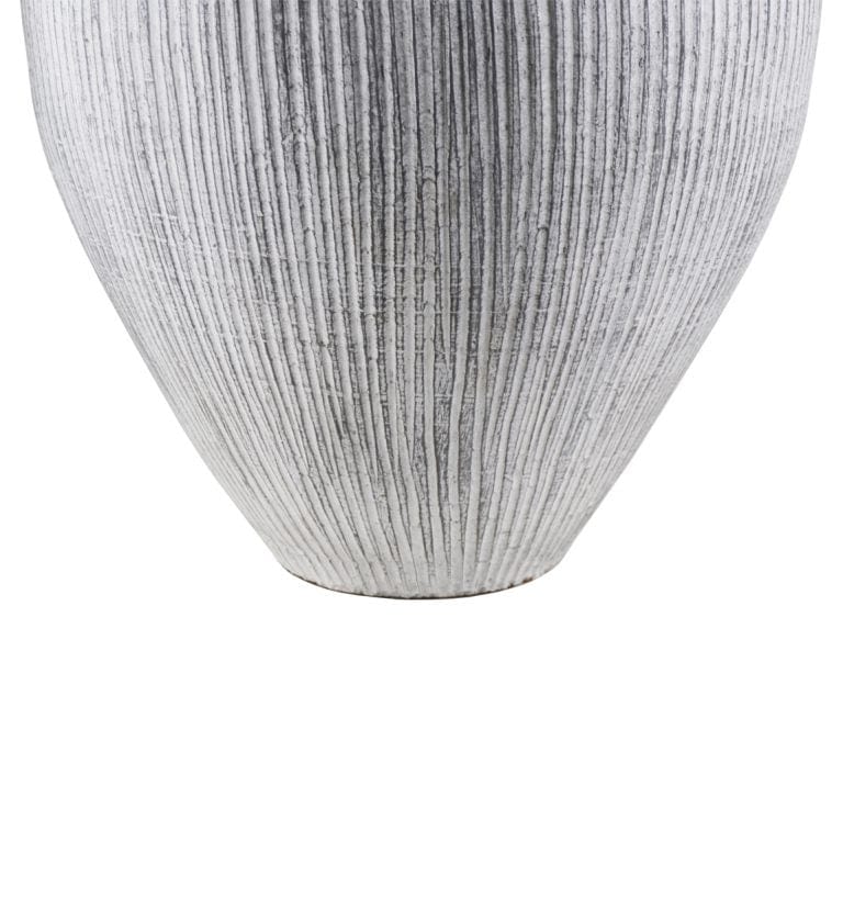 Vaso decorativo Vertical Low Grigio (4)