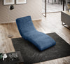 Wersal Chaise longue reclinabile Kobe Blu