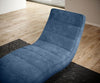 Wersal Chaise longue reclinabile Kobe Blu