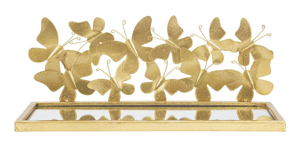 Mauro Ferretti Comodino Mensola Butterflies Coppia cm 43x19,2x16,5