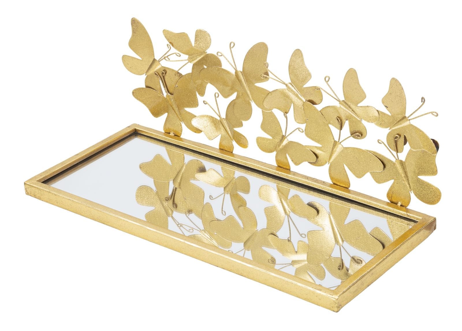 Mauro Ferretti Comodino Mensola Butterflies Coppia cm 43x19,2x16,5