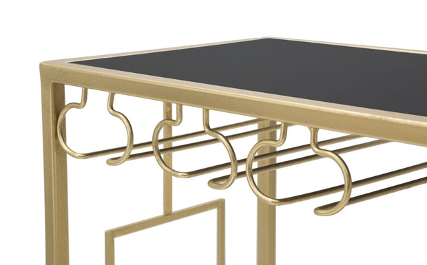 Mauro Ferretti Console P/Bottiglie Glam cm 76x30x75