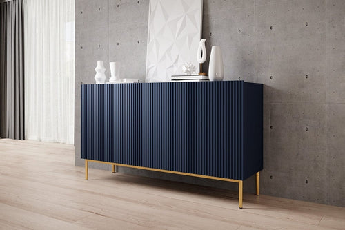 Bogart Credenza a 3 ante Nicole 150-3D Blu