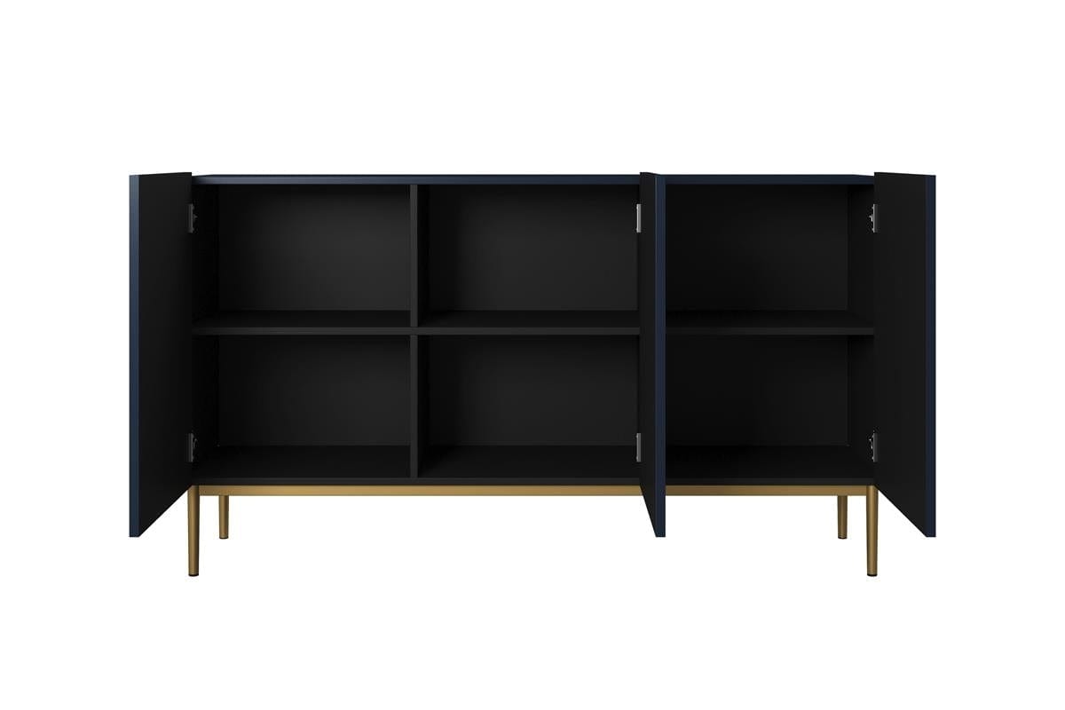 Bogart Credenza a 3 ante Nicole 150-3D Blu