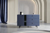 Lenart Credenza a 3 cassetti e 1 anta Colours Small CS 04 Opaco Blu