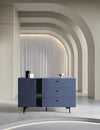 Lenart Credenza a 3 cassetti e 1 anta Colours Small CS 04 Opaco Blu