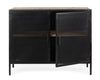 Bizzotto Credenza con 2 ante Roderic Nero