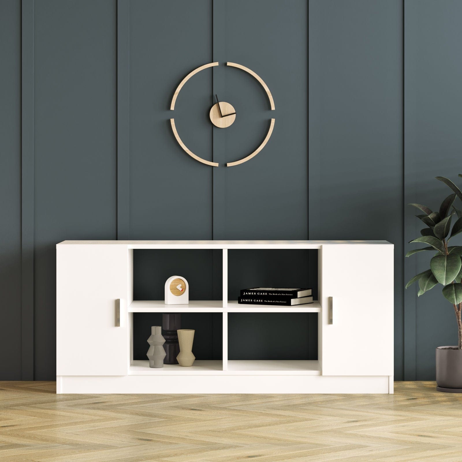 Asir Credenza con 2 ante Vario F Bianco