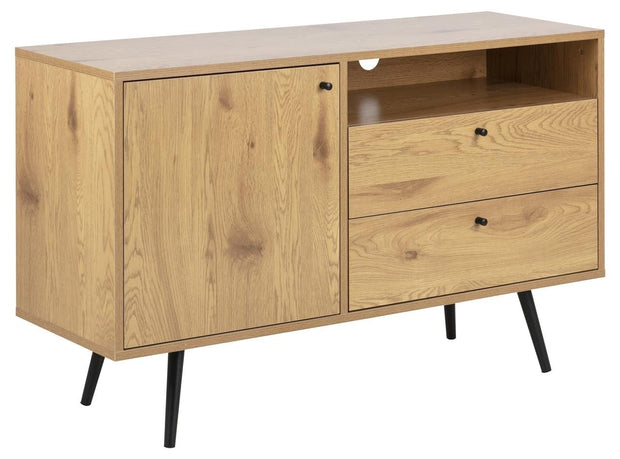 Actona Credenza con 2 cassetti e 1 anta Wilma Quercia