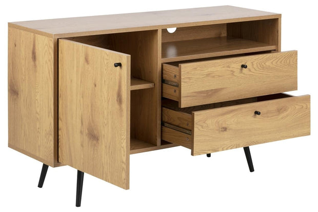 Actona Credenza con 2 cassetti e 1 anta Wilma Quercia