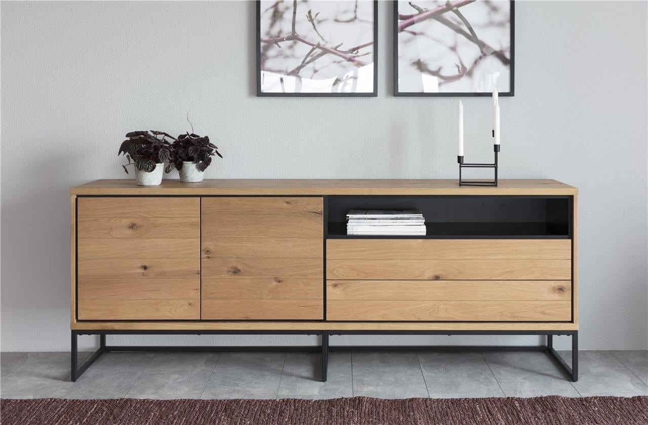 Actona Credenza con 2 cassetti e 2 ante Dalarna Quercia