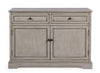 Bizzotto Credenza con 2 cassetti e 2 ante Margaret Grigio